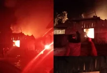 Gedung Perusahaan CBM di Suli Bawah Terbakar