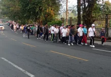 Jemaat GPM Halong Gelar Jalan Santai jelang HUT ke- 91 GPM