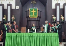 Pencanangan HUT Ke-91 GPM Dirayakan Jemaat Rehoboth