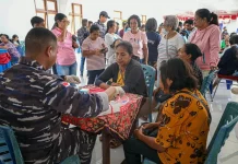 Warga Wonreli-MBD Manfaatkan Bakti Kesehatan Gratis Tim ERB 2026