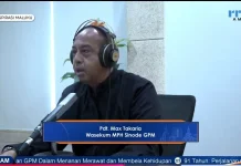 Sinode GPM Dorong Keluarga Kristen Hidupkan Kembali Tradisi Piring Natsar