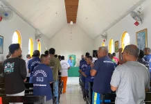 Pembinaan Keagamaan Warga Binaan Rutan Masohi Didampingi Tim Kemenag Malteng