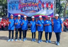 Line Dance Lansia jelang HUT Kota Ambon ke 451 thn