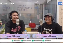 Standup Indo Ambon Jadi Wadah Belajar dan Berkarya Komika di Kota Ambon