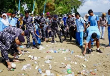 Kodaeral IX Ajak Generasi Muda Cintai Laut melalui Aksi Bersih Pantai