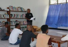 Dibalik Jeruji, Warga Binaan Lapas Ambon Mendapat Pendidikan yang Layak