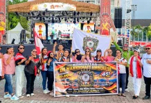 Komunitas Fans Jerman Turut Meriahkan HUT Kota Ambon ke-451