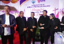 Gubernur Maluku di HUT ke-91 GPM: Gereja dan Pemerintah Mitra Sejajar Bangun Maluku