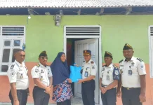 Bantuan Sembako kepada Lansia & Warga Sekitar Wujud Kepedulian Lapas Geser