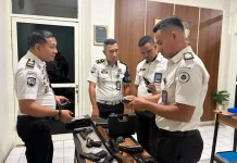 Lapas Ambon Rutin Cek Senpi Pastikan Kondisi Siap dan Layak Beroperasi