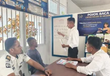 Ini Aksi Pengentasan Buta Aksara Dibalik Jeruji Lapas Geser