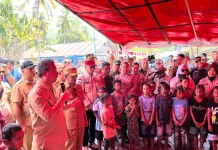 Sebanyak 120 Anak Patahuwe Ikut Trauma Healing, Gubernur Hendrik Beri Penguatan