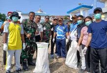 Peduli Lingkungan,Lapas Geser Bersihkan Pantai Sambut Harhubnas 2026