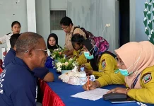 Cek Kesehatan Gratis Warga Binaan di Rutan Masohi Gandeng Puskesmas Letwaru