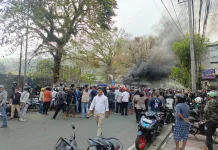 Eksekusi Lahan Sengketa di Jl. Ahmad Yani Ambon Ganggu Arus Lalu Lintas