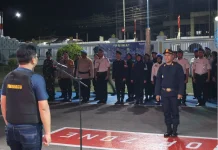 Lapas Ambon Bersama APH Razia Kamar Hunian dan Tes Urin Warga Binaan