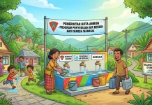 Program Air Bersih Pemkot Ambon Bantu Warga Warasia