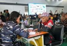Meriahkan HUT ke-81 TNI, Kodaeral IX Gelar Bakti Kesehatan untuk Masyarakat