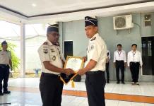 Baiyu Kasilaya Dinobatkan sebagai Pegawai Teladan Rutan Masohi
