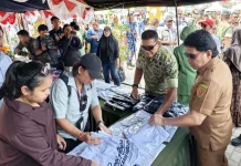 Bazar Murah HUT TNI Perkuat Sinergi demi Ketahanan Pangan Masyarakat