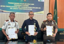 Sinergi Tiga Pilar Penegak Hukum, Lapas Dobo Kerja Sama Persidangan Elektronik