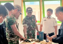Perkuat Stabilitas Keamanan,Lapas Geser Gandeng Koramil Rawat Senjata