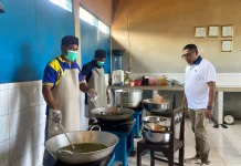 Pastikan Kualitas Layanan, Area Dapur hingga Kilinik Dikontrol Karutan Masohi