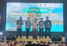 Dialog di RRI Ambon, Wamen Bappenas Ingatkan Ancaman Kenaikan Permukaan Air Laut