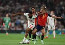 Tundukkan Inggris di Wembley, Spanyol Perpanjang Rekor 39 Laga tanpa Kekalahan