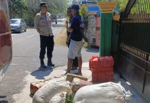 Polsek Salahutu Sita 1,04 Ton Sopi dari Bus Lintas Ambon–Piru