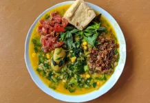 Bubur Manado Menggoyang Bibir, Gurih, Bergizi, dan Kaya Nutrisi Sayuran