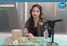 Pemilik Usaha Kuliner Tuna Bowl Aja Bagi Inspirasi di Paparisa Papalele RRI Ambon