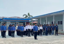 Warga Binaan Rutan Masohi Ikut Upacara Hari Kesaktian Pancasila