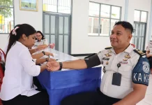 Lapas Ambon Cek Kesehatan,Deteksi Dini Tekanan Darah Demi Pegawai Sehat & Produktif