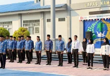 Peringati Hari Kesaktian Pancasila,Jajaran Lapas Namlea Komitmen Junjung Tinggi