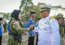 Naik Pangkat, Puluhan Personel Kodaeral IX Dituntut Tingkatkan Profesionalisme