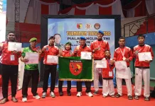Taekwondo Kodam XV/Pattimura Sabet 11 Medali di Kejurnas Piala Panglima TNI