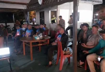 Timnas Indonesia Menang Dramatis, Nobar di Kediaman Kapolres SBB Bergemuruh