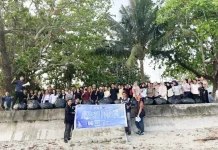 Sambit Dies Natalis ke 69 Gamki Hukum Unpatti aksi bersih sampah gandeng komunitas