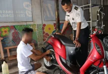 Hasil Nyata Pembinaan, Warga Binaan Lapas Ambon Mahir Perbaiki Sepeda Motor