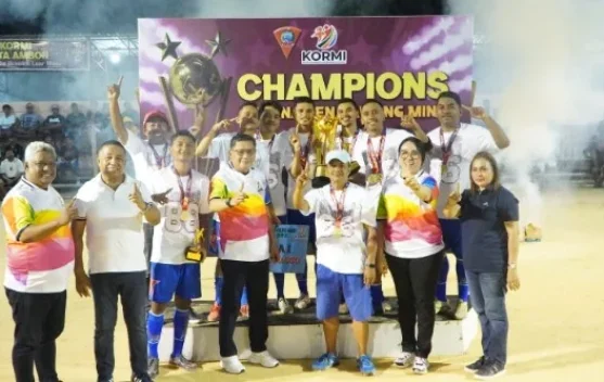 Panser FC Jawara Turnamen Sepakbola Gawang Mini Ambon