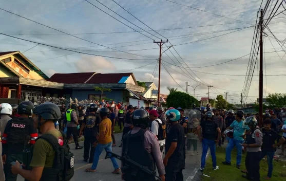 Gerak Cepat Polisi Redam Ketegangan di Fiditan, Situasi Kota Tual Berangsur Kondus