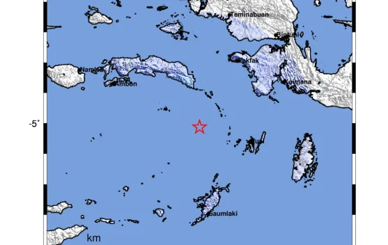 Gempa M5,0 Laut Banda Maluku Tidak Berpotensi Tsunami