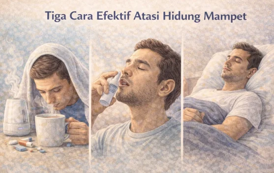 Cara Efektif Atasi Hidung Mampet