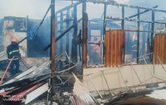 Rumah Warga Wayame Habis Dilalap Api, Polisi Lakukan Penyeldiikan
