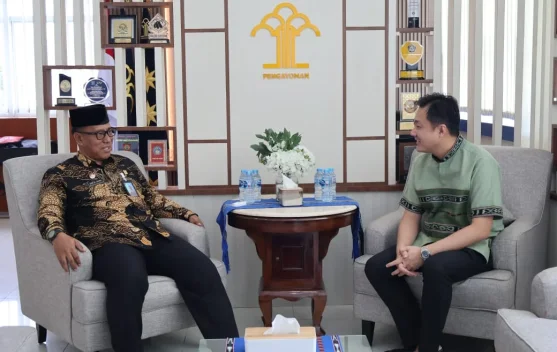 Bupati KKT  Bertemu Kakanwil Kemenkum Maluku,Ini yang Dibahas