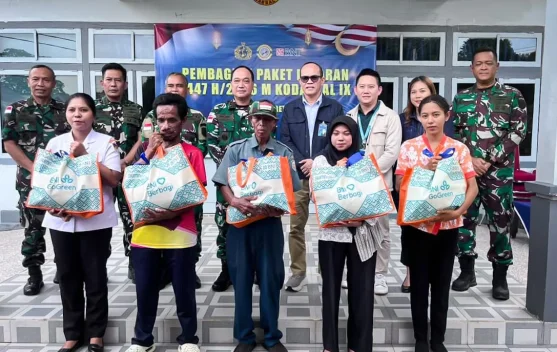 Kodaeral lX & Bank BNl 46 Berkolaborasi Bagikan Paket Lebaran