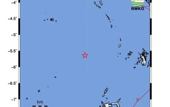 Gempa Bumi M5,6 SR di Laut Banda, Tidak Berpotensi Tsunami