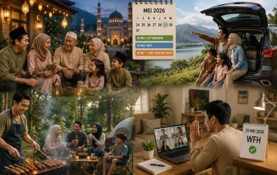 Kenangan Manis Long Weekend Idul Adha 2026: Dari Cuti Bersama hingga WFH 29 Mei