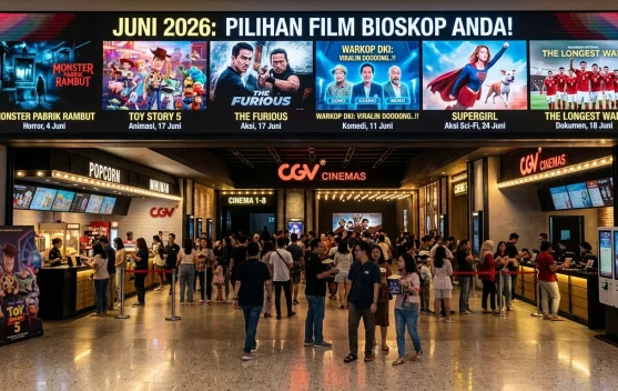 Inilah Daftar Film Bioskop Juni 2026 yang Siap Manjakan Penonton